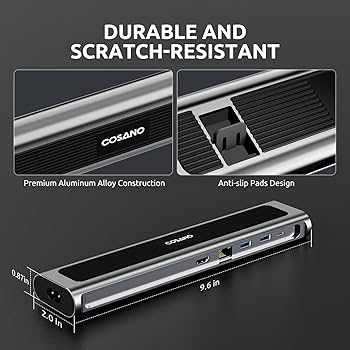 COSANO 100W MacBook Pro ドッキングステーション - 81ujPAYGQEL.jpg_BO30,255,255,