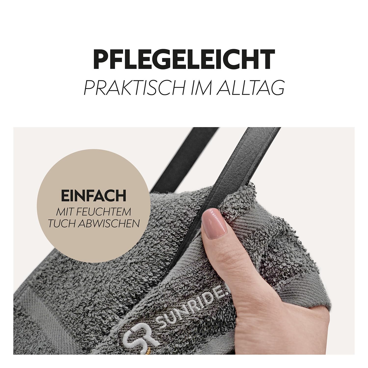 SUNRIDE Englisch kombinierte Trense für Pferde mit Zügeln weiches Echtleder extra Polsterung anatomisch verstellbar Click&Ride handgefertigt rostfrei schwarz Cob