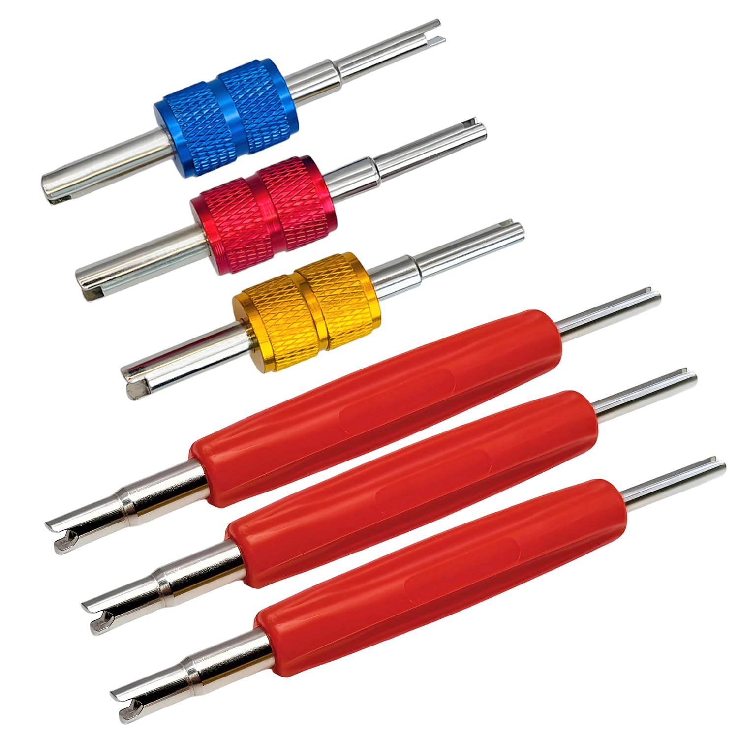 AIR STEM STICK 美容機器 Amazon.com: VOTNMIC 6Pcs Valve Core Removal Tool Kit, R134A R12 A