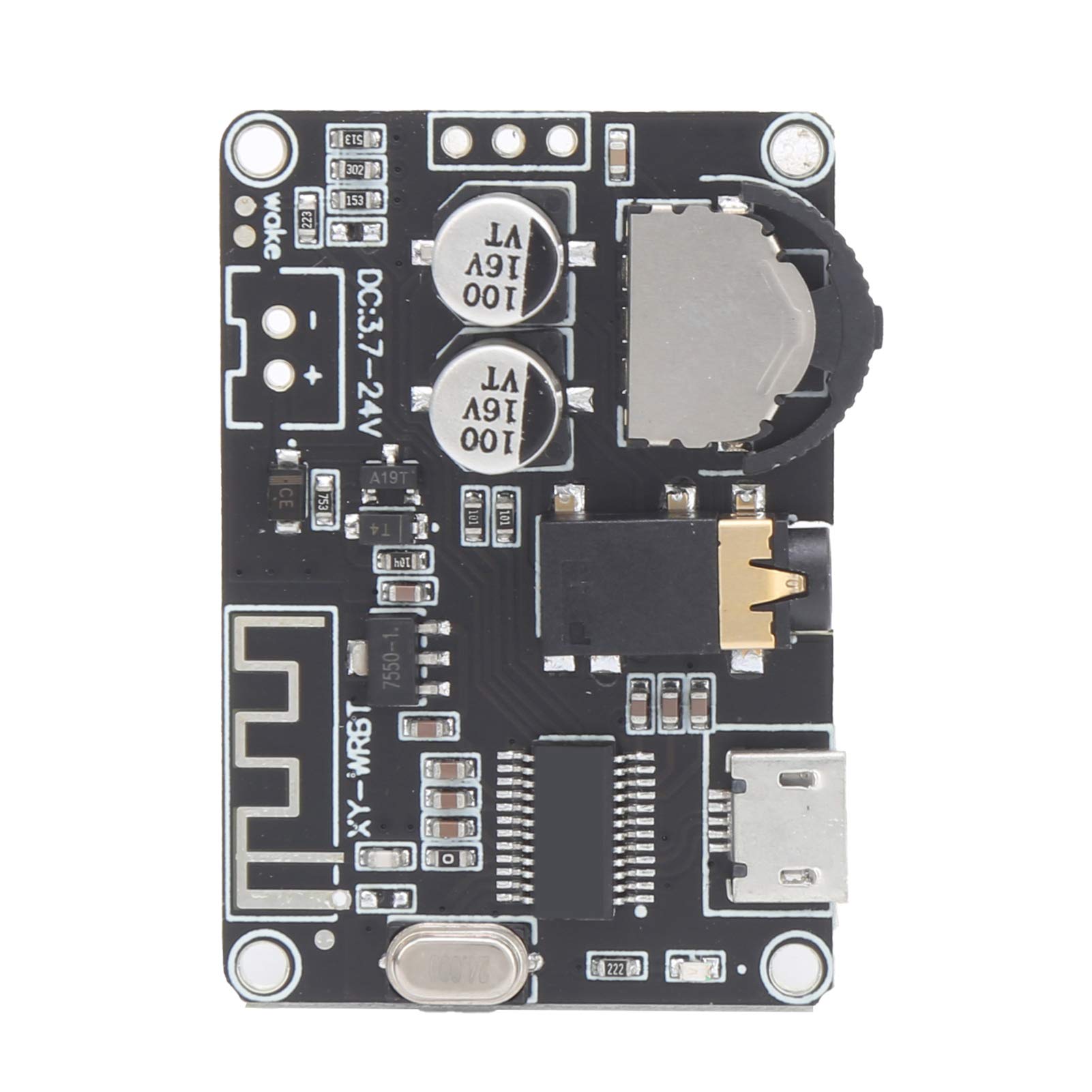 Marhynchus Bluetooth 5.0 Decoder Board, Wide Voltage Operation, Anti-Reverse Connection, Rechargeable Lithium Battery