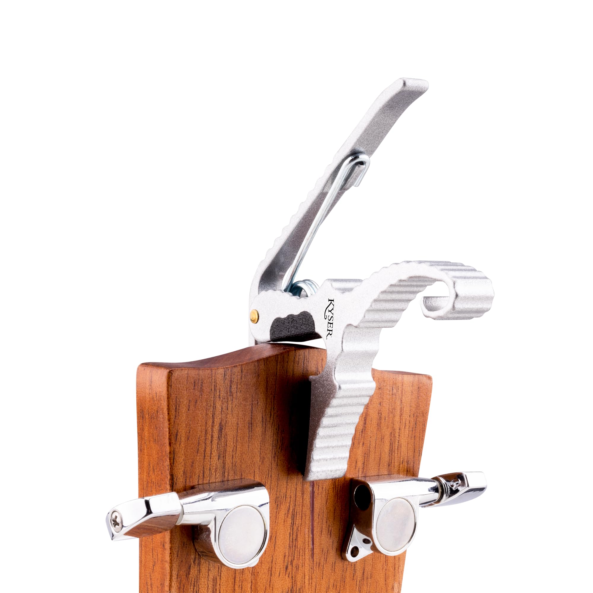 Kyser Quick-Change Partial Short Cut Capo Silver