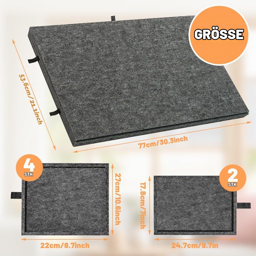 Kippbarer Puzzletisch für 1000 Teile mit 6 Schubladen - Tragbares Puzzlebrett mit 2-in-1-Ständer und Abdeckung, Superleichtes Filz Puzzle Board für Erwachsene, einsetzbar für 500 1500 2000 Puzzleteile