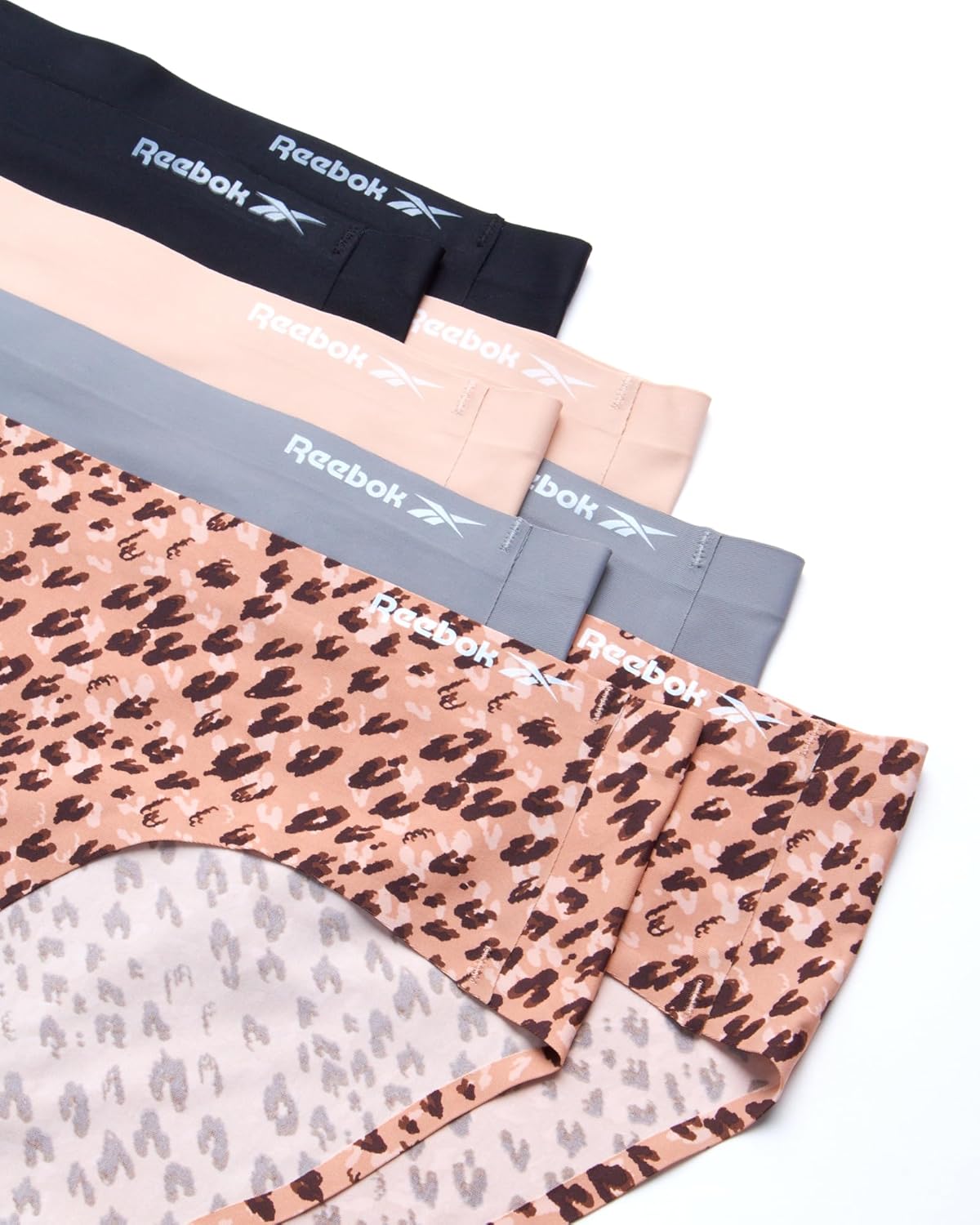 Reebok Women's Hipster Briefs - 8 Pack Stretch Performance Breathable Hipster Panties - Seamless Underwear for Women (S-XL) - Image 3