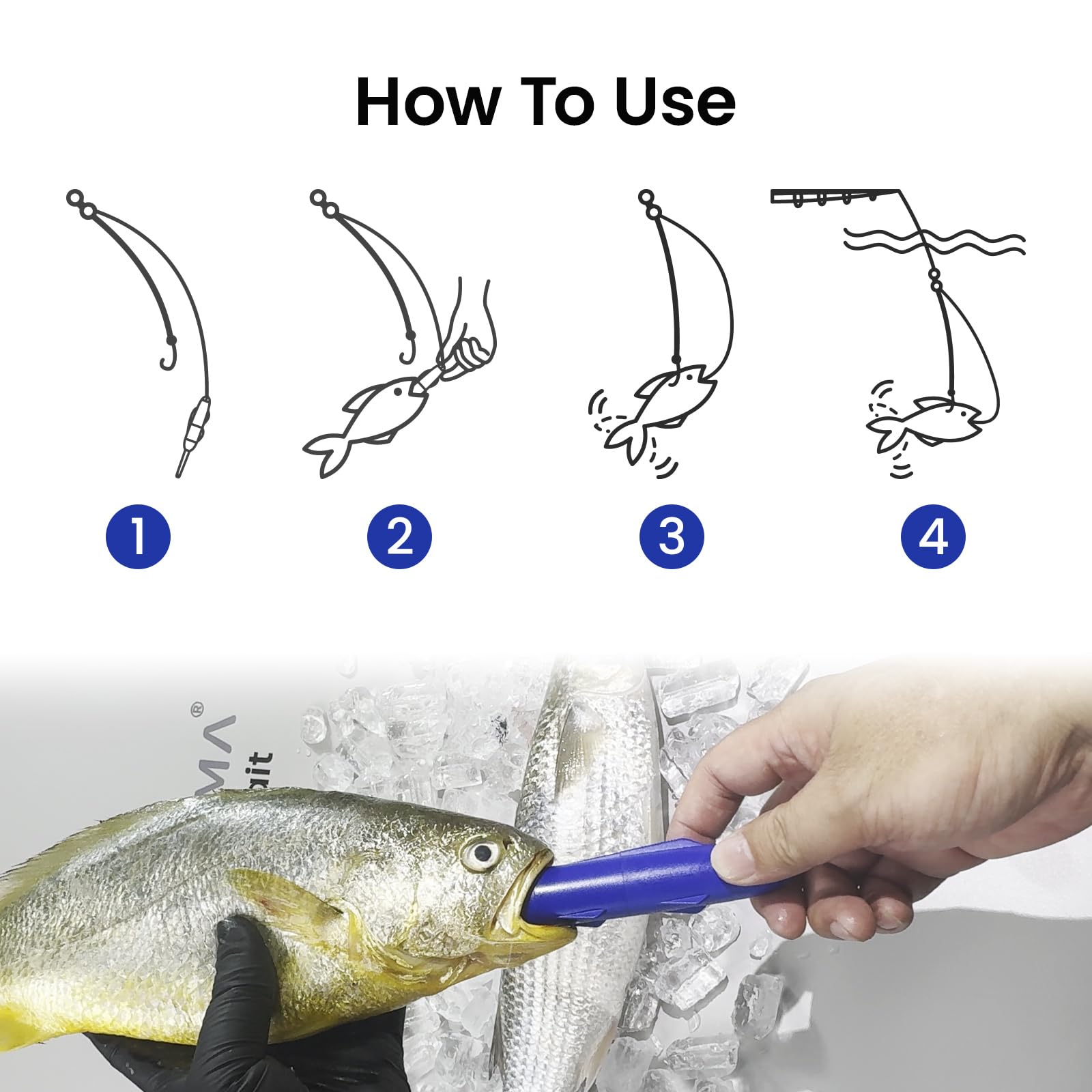 KANAMA Smart Bait Pro X – Señuelo de Pesca Electrónico Robótico Recargable Impermeable 500 m, Reactivación de Carnada Muerta, Atún, Mero, Lucio Y Más, Agua Dulce Y Salada, 1 Juego