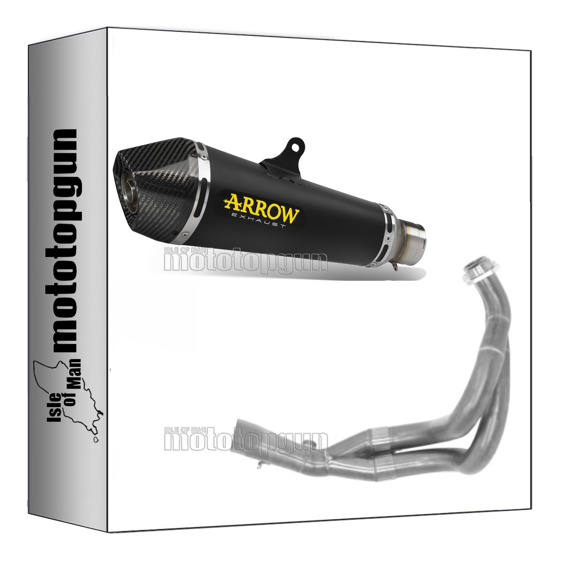 arrow 71937XKNW + 11071KZ full system exhaust homologated