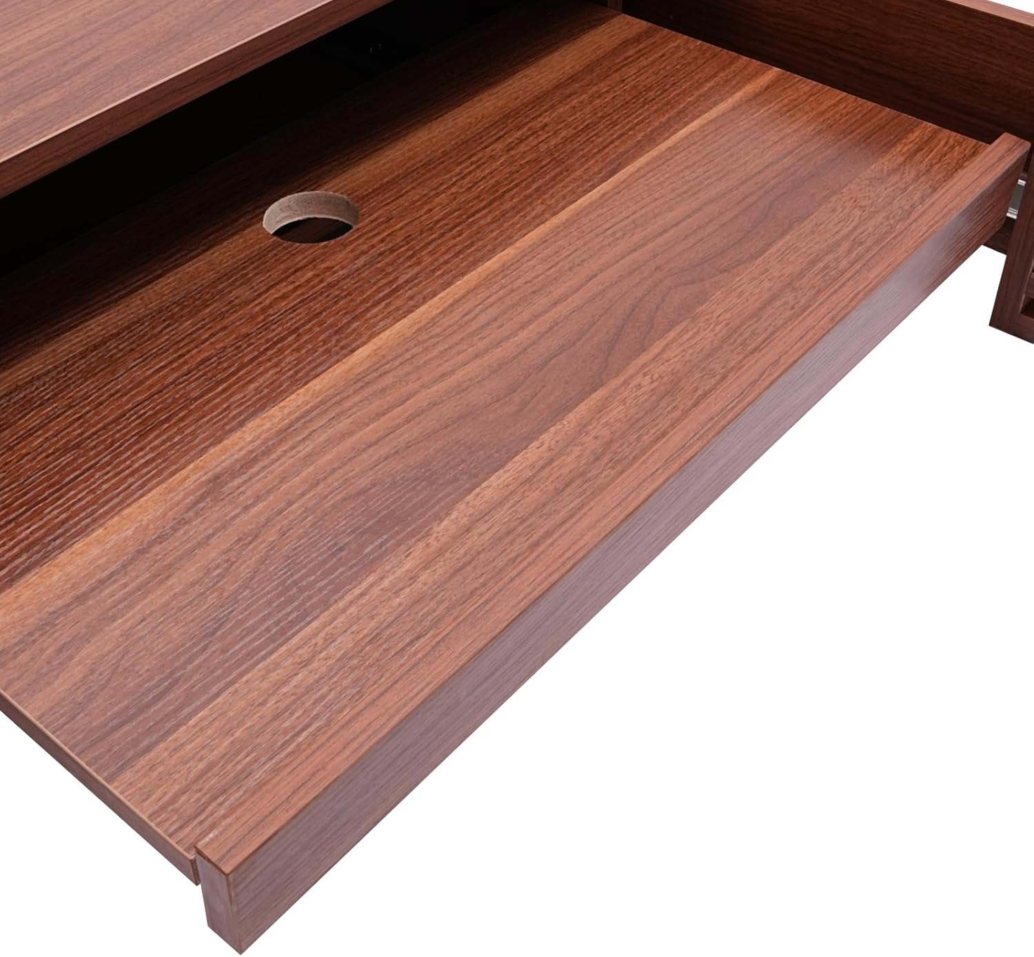 Wall Mounted Desk, Multifunctional Laptop Computer Table Writing Workstation Wall Organizer with Pull Out Drawer, 120lbs Capacity Floating Laptop Desk Wall Mounted Table for Home Office Kitchen