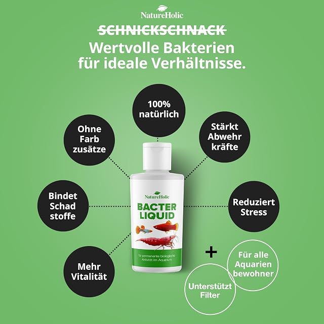 Foto 6 de 6 de NatureHolic Bacter Liquid I Microorganismos para acuario I optimiza las biofilme I estabiliza el sistema…