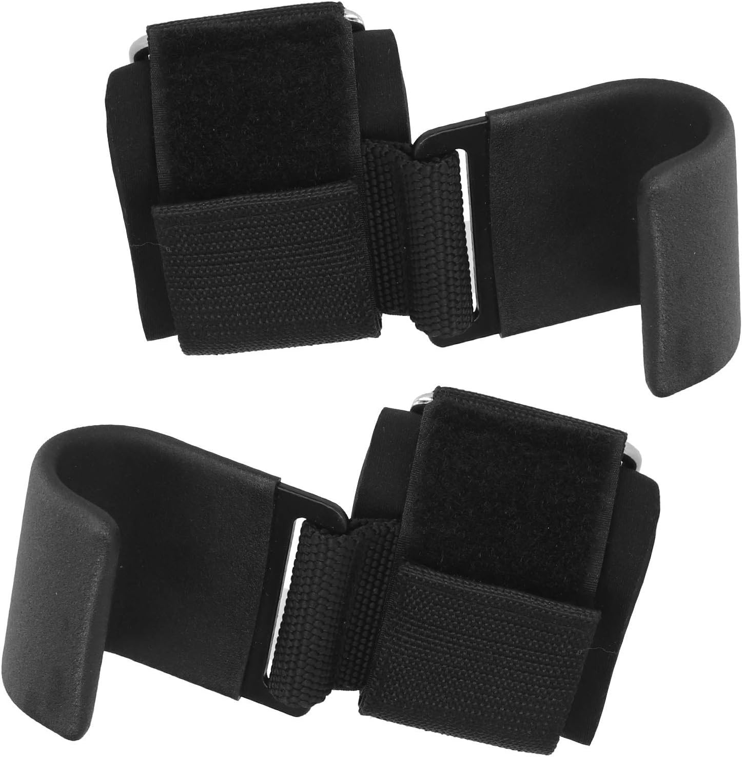 Power Lifting Hooks, Weightlifting Hooks, Black Pullups