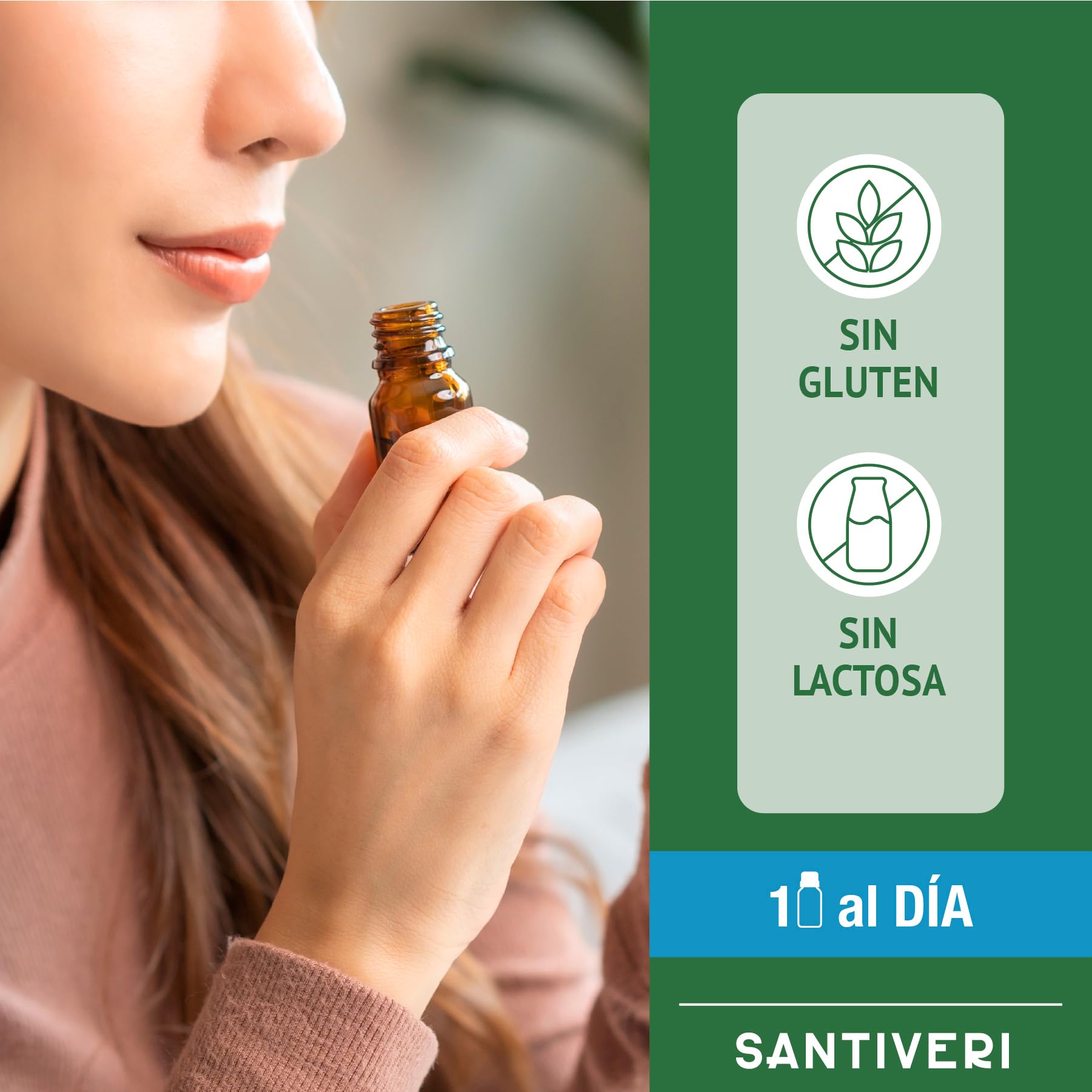 SANTIVERI - Colágeno Líquido Artrosin, Complemento Alimenticio con Colágeno Hidrolizado, Ácido Hialurónico, Vitamina C y Manganeso, Contribuye al Bienestar en Articulaciones y Cartílagos - 16 Viales