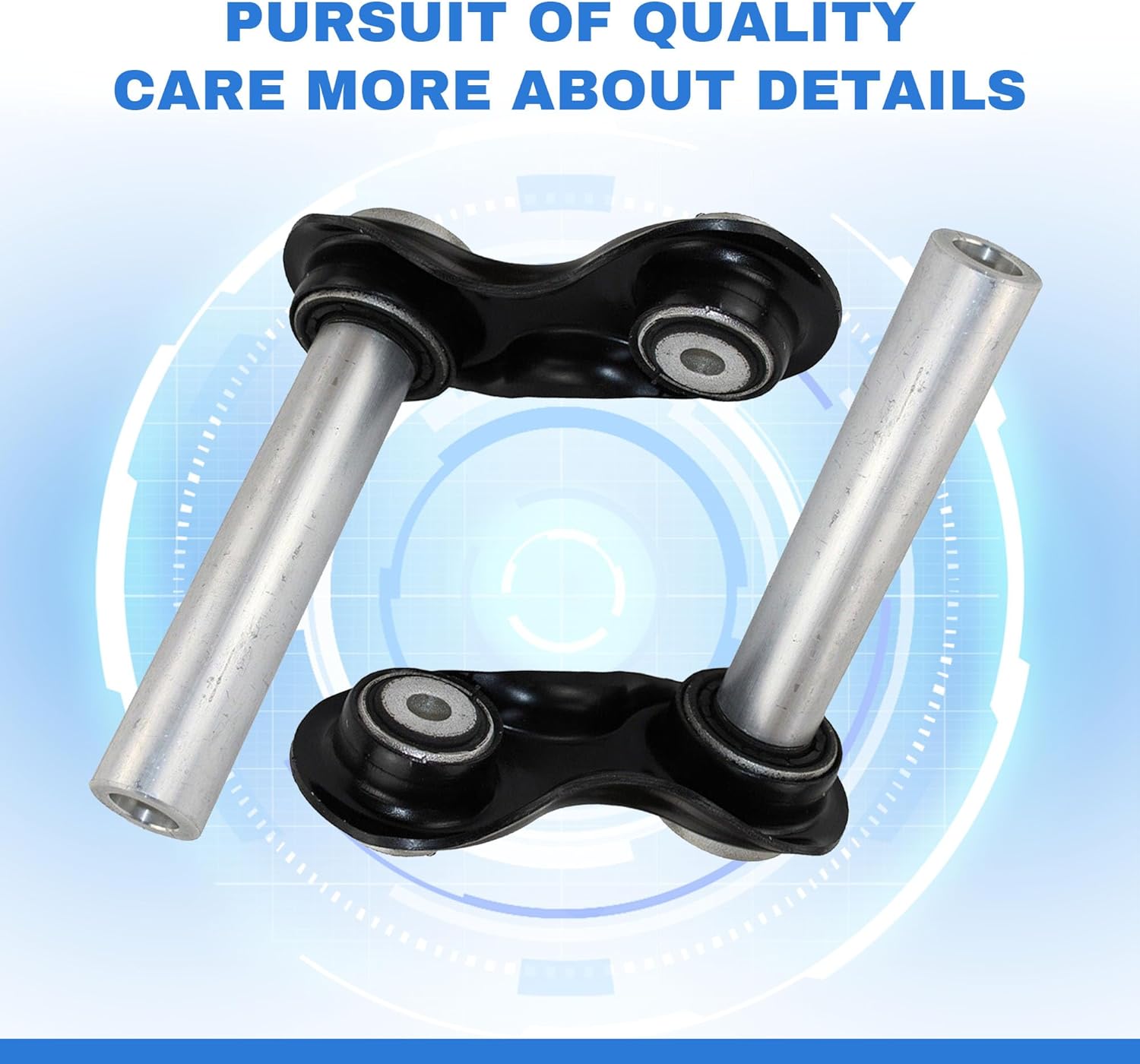 Rear Upper Control Arm with Ball Joint Control Arm Bushings, Rear Sway Bar Links 10 Pcs Compatible with BMW X5 X6 E70 E71 E72 F15 F16 F85 F86 ActiveHybrid XDrive 28i 30d 35i 40i 50i