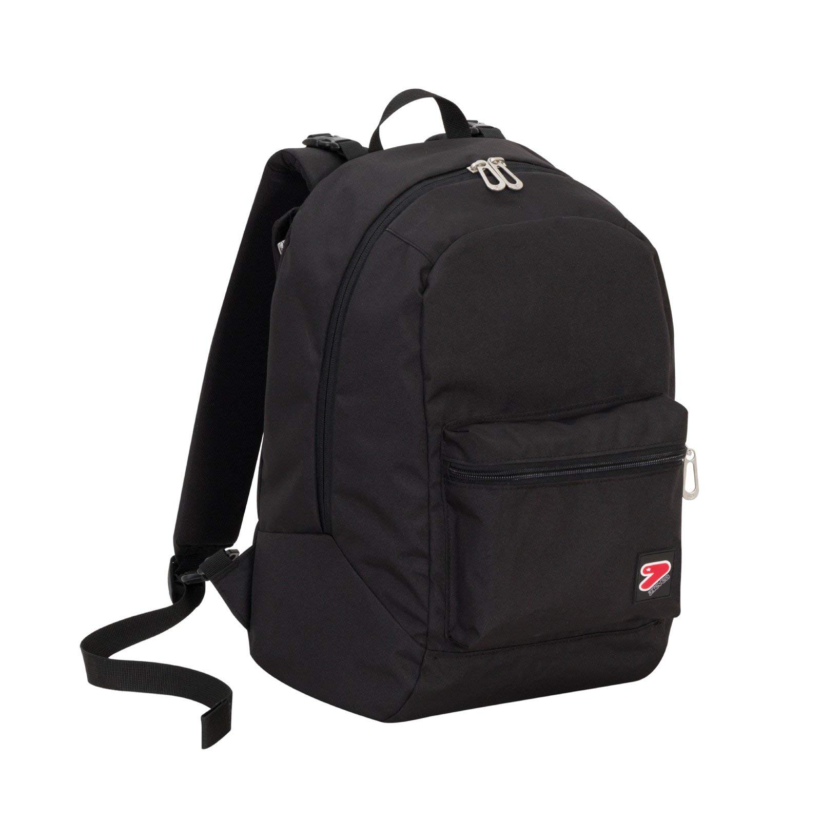 Seven Zaino Reversibile Updown, Rosso, Nero, Cuffie incluse, Per bambini, Bambine, Ragazzi e ragazze, Scuola e tempo libero