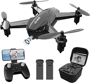 ドローン  小型200g以下 1080Pカメラ バッテリー2個飛行時間20分 Amazon.co.jp: ドローン 折りたたみ式 1080Pカメラ付き 小型200g