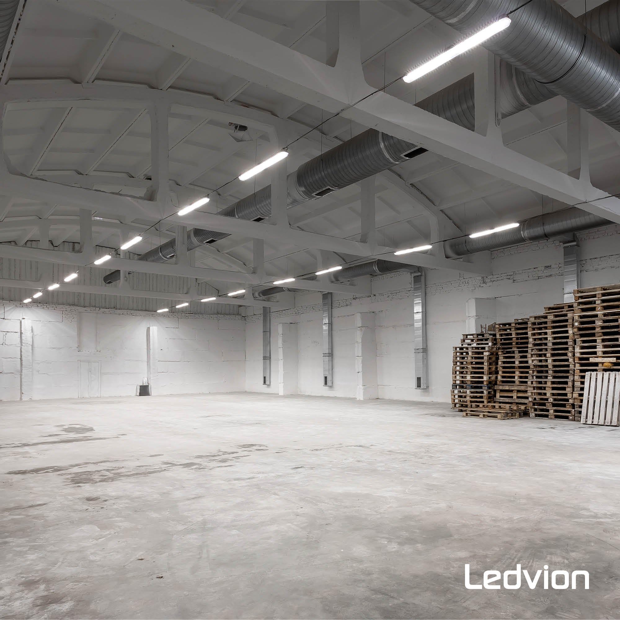 Ledvion - 10X Tubos LED TL, 60CM, 6.3W, 6500K, 175lm/W, Etiqueta Energética C, Incluye Arrancador LED