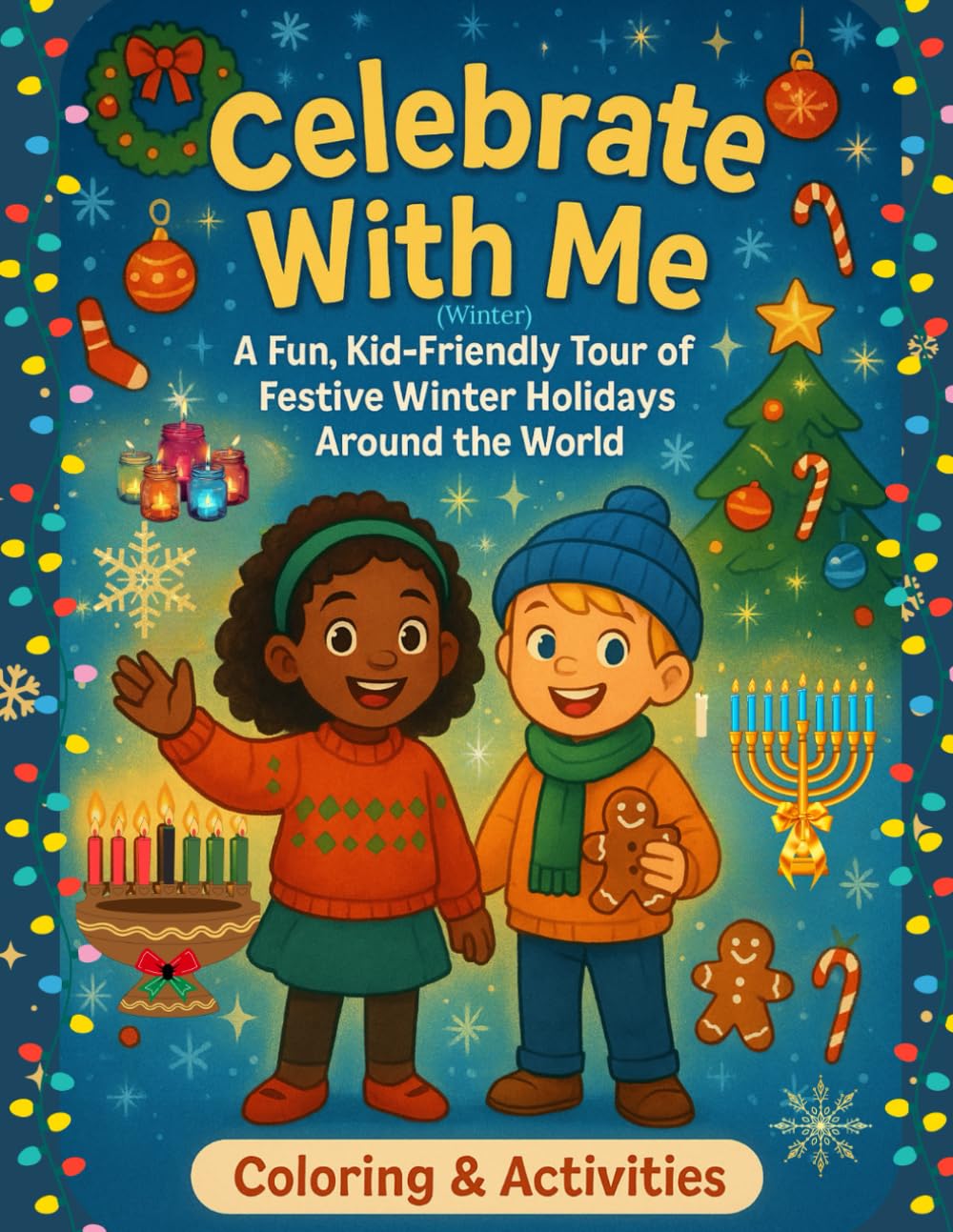 Celebrate With Me (Winter): A Fun, Kid-Friendly Tour of Festive Winter Holidays Around the World