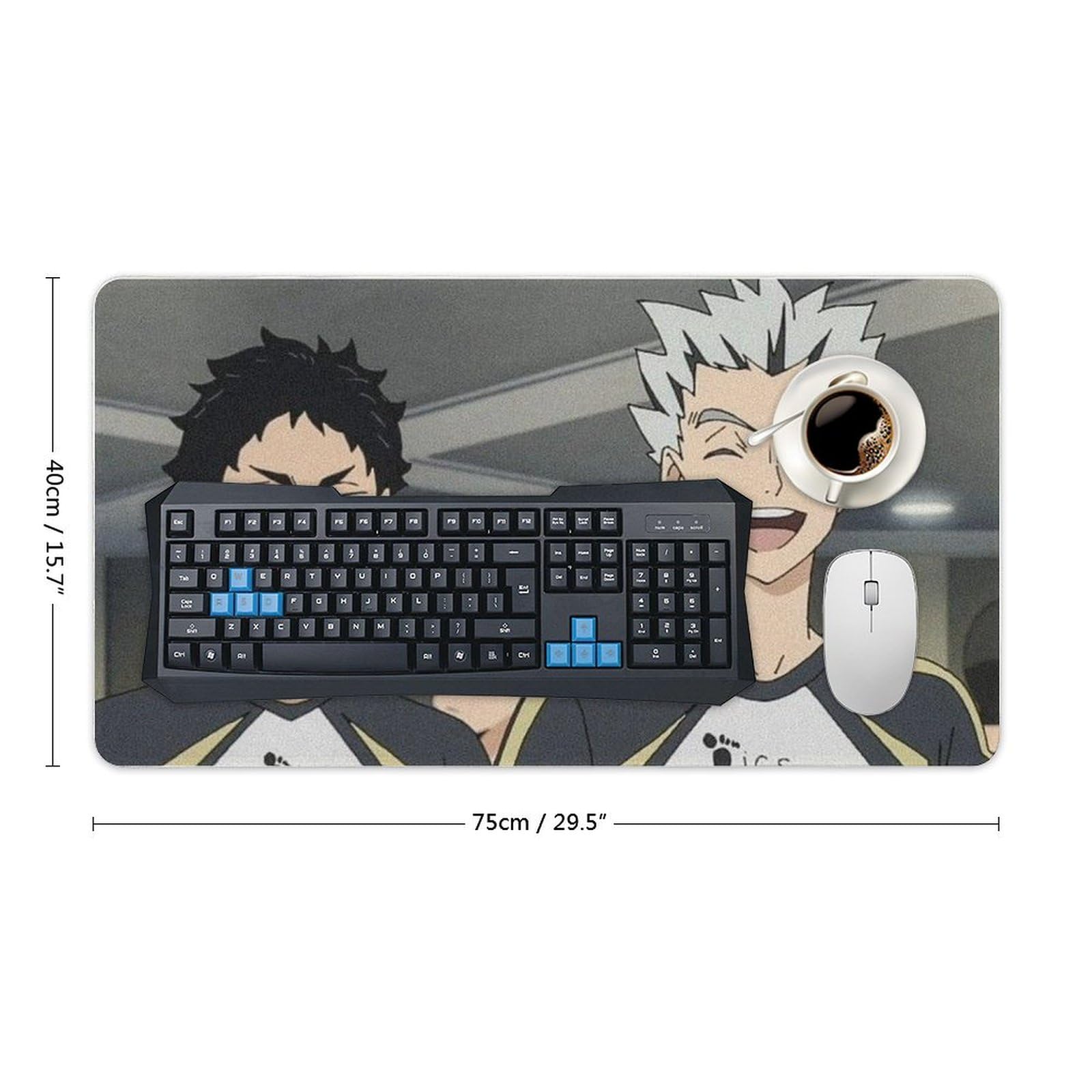 Amazon.co.jp: ゲーミングマウスパッド 大型 ハイキュー!! 木兎光太郎