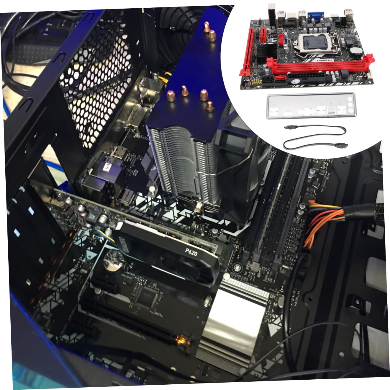 Płyta Główna Podwójna Płyta Główna Komputera Czarna Płytka Pcb
