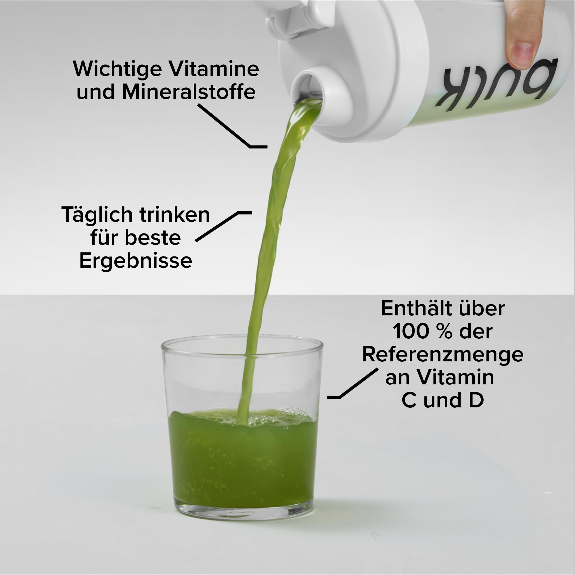 Bulk Everyday Super Greens Pulver | Original | 60 Portionen | Mit 50 Vitaminen, Mineralien & Superfoods | Reich an Vitamin C, D & B12 | Unterstützt Immunität & Wohlbefinden