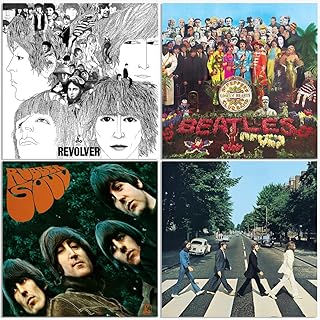 The Beatles Classic 12" LP Collection - Revolver / Sgt. Peppers Lonely Hearts Club Band / Rubber Soul / Abbey Road