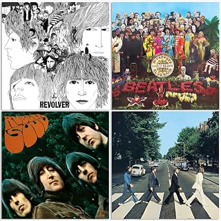 The Beatles Classic Collection – Revolver / Sgt. Peppers Lonely Hearts Club Band / Rubber Soul / Abbey Road - Les Beatles, Paul McCartney, John Lennon, RIngo Starr, George Harrison