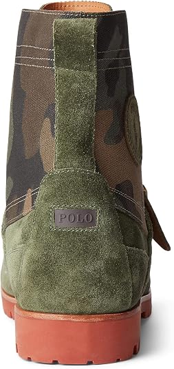 Polo Ralph Lauren RL Army BT Suede Boots Men\'s 8 / Women\'s 9.5 UK 7 EU 41 Polo Ralph Lauren Army Boot SKU: 9578306 - YouTube main image 2