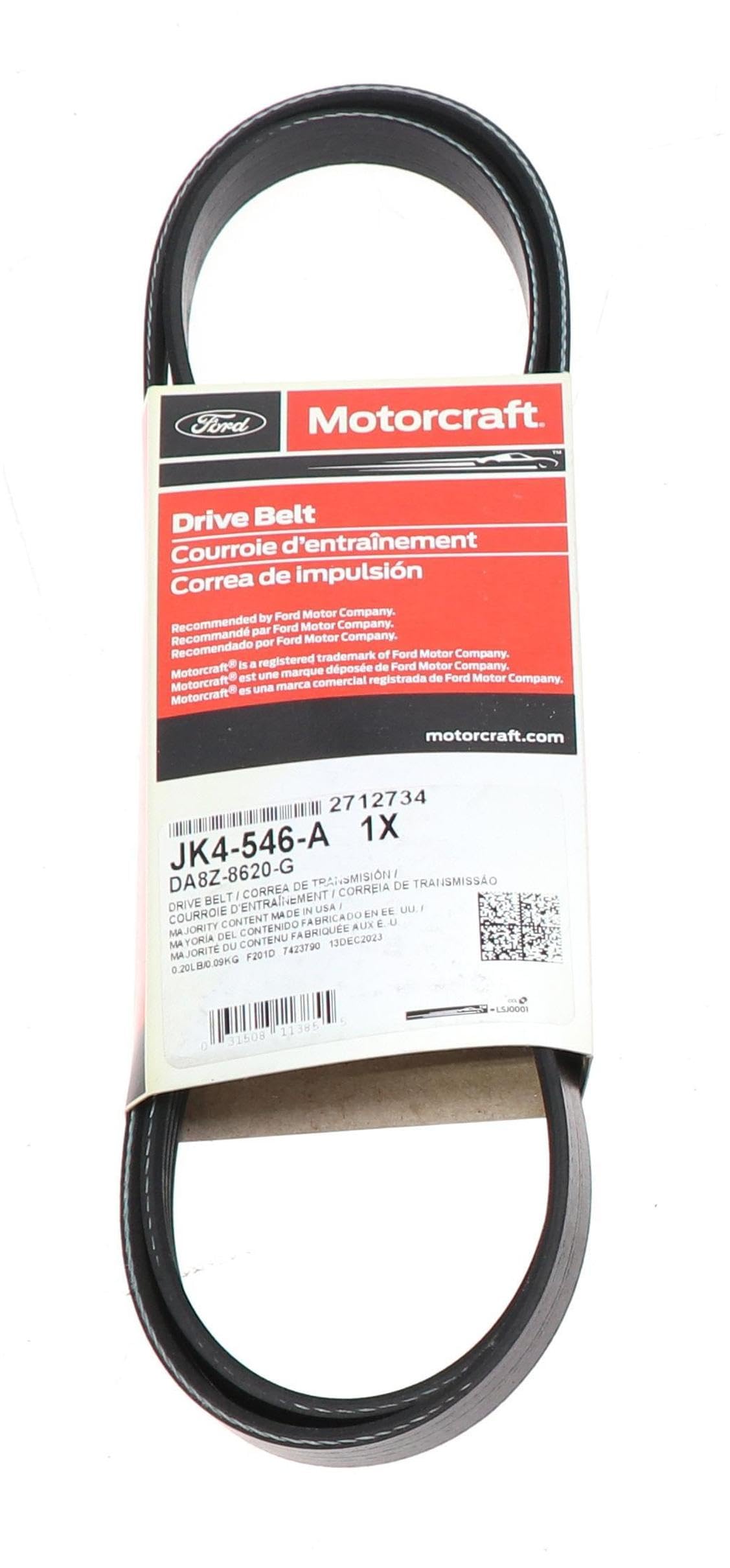 Amazon.com: Motorcraft Drive Belt : Automotive