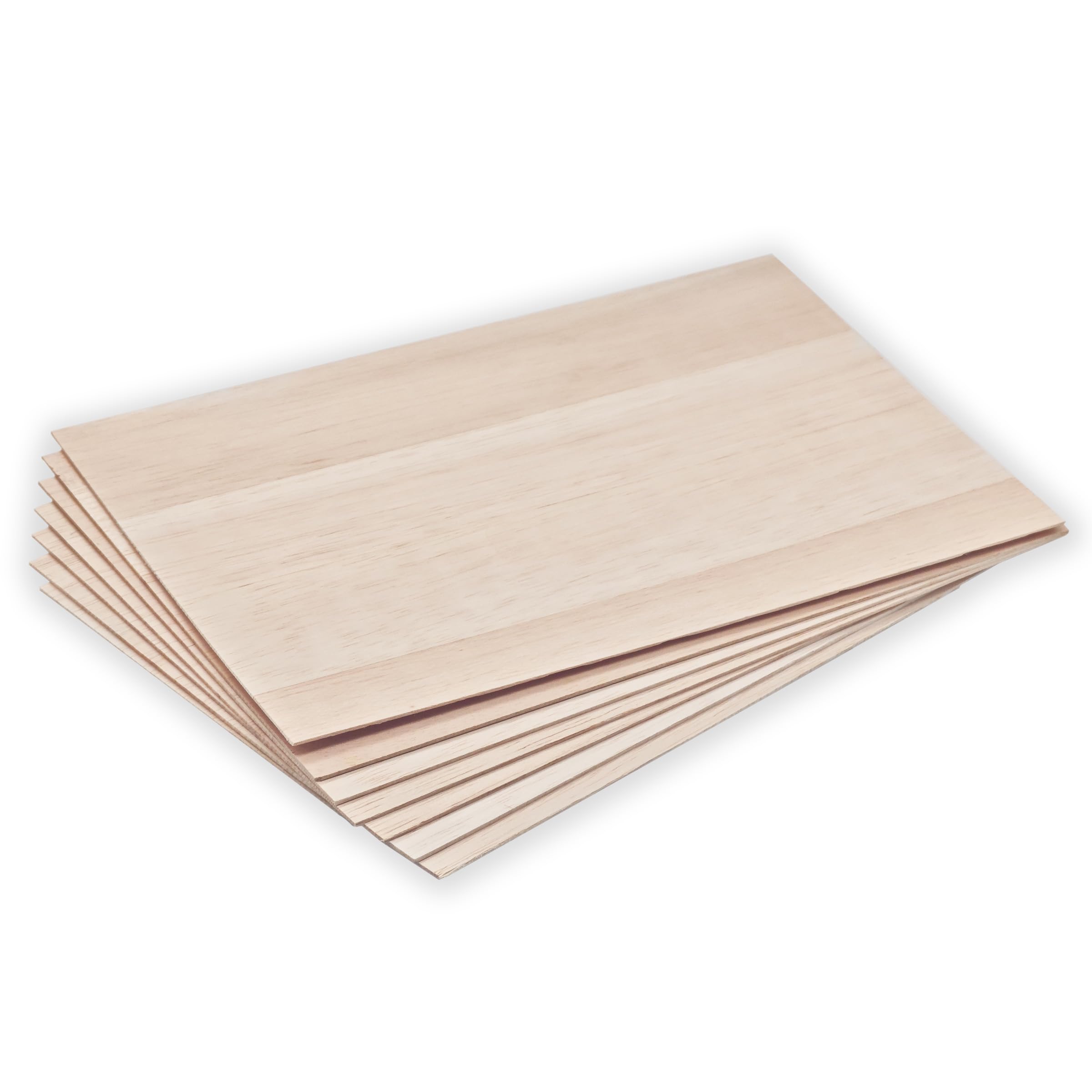 8 Pack Balsa Wood Sheets, 300x200x1.5mm Balsa Wood Thin, BalsaWood Board for Home Decoration Arts, DIY Crafts Projects