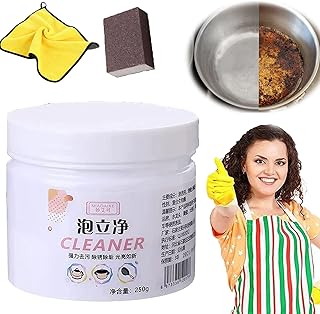 GEOBY Foam Rust Remover Kitchen All-Purpose Cleaning Powder, Multi-Purpose Foam Cleaner Rust Remover, Soak to Clean Greasy Dirt (1 PCS)