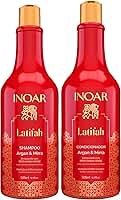 Inoar, Kit Latifah Shampoo e Condicionador Argan e Mirra 500ml