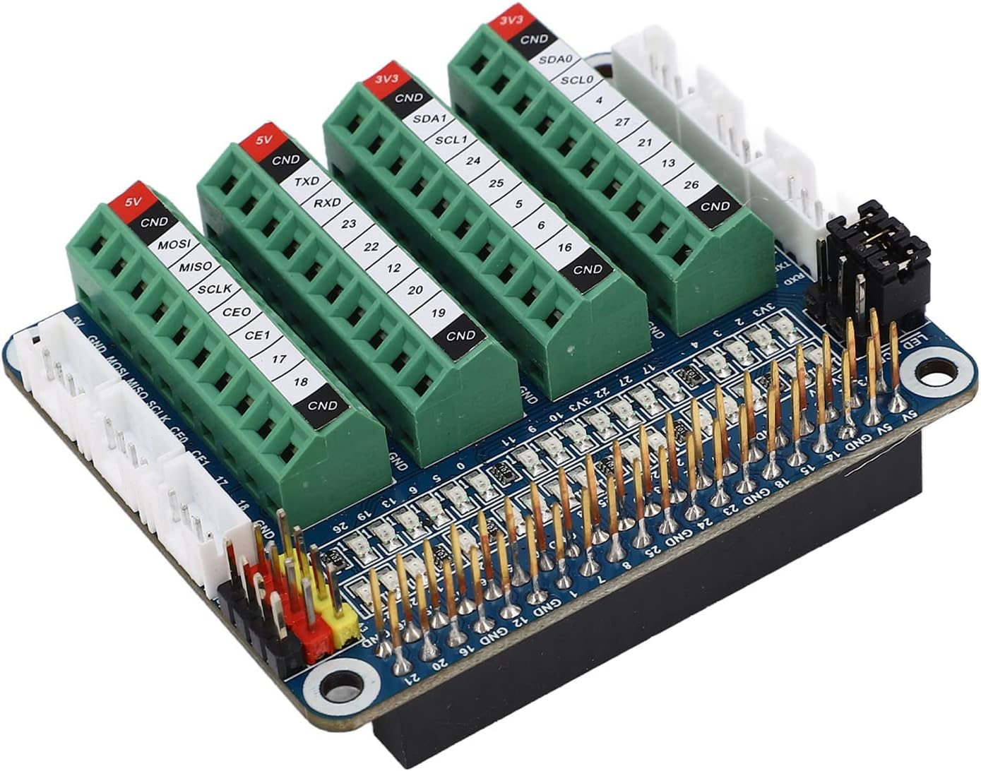 4B 3D CM4 PCF8591 LED GPIO IO Port Development Circuit board module For Sensor Expansion Board
