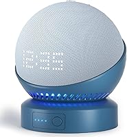 Vista 9 de Base de batería para Echo Dot 5ª generación portátil Echo Dot 4ª generación y Homepod Mini accesorios de soporte de batería, no incluye altavoz DOT