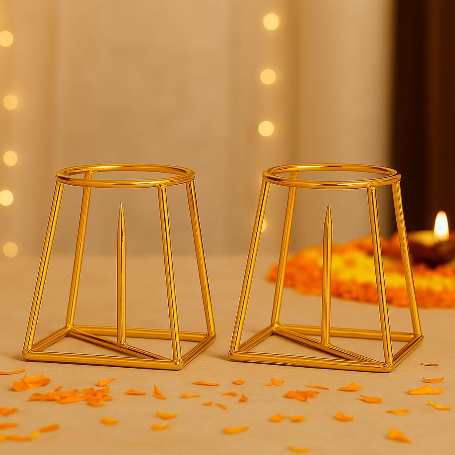 ecofynd Metal Gold Banana Plant Stand, Pack of 2 Heavy Decorative Leaf Stand for Plant, Tree, Stem, Ideal for Home Festiva... - Review, Price and Buying Guide