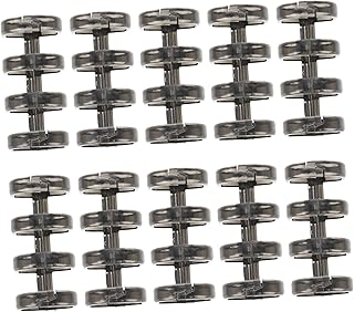 GATHINESS Pasta De Arquivo 10 Peças De Anéis De Metal Removíveis Para Fichário De Papel Anéis De Folhas Soltas Anéis De Fichário Soltos Anéis De Livro Clipes Circulares 4 Pastas De Fichário