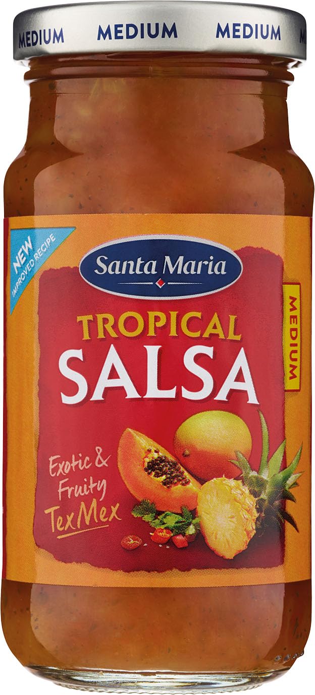 Santa Maria Tex Mex Tropical Salsa Medium 230 g