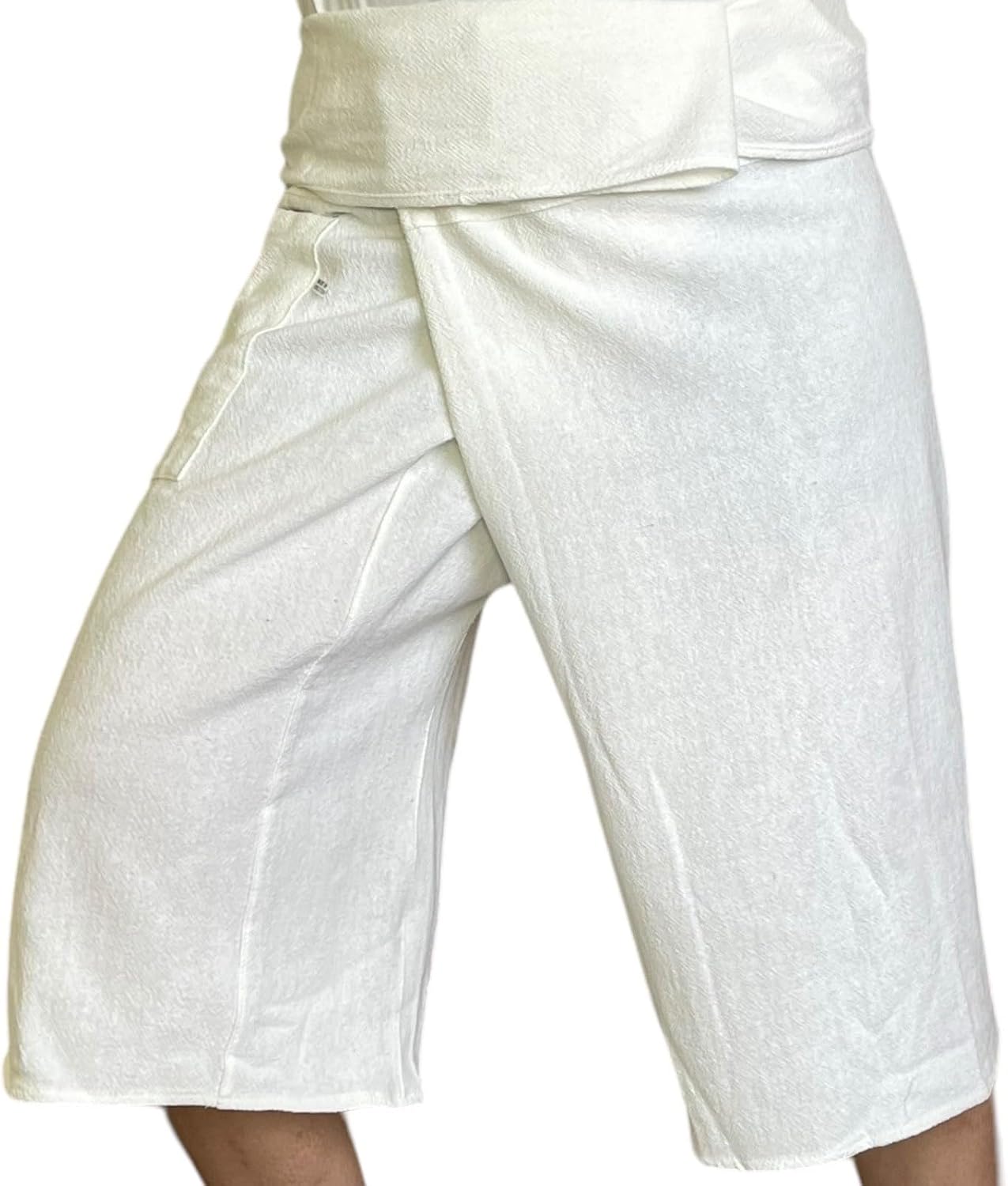 Thai Massage Pants Loose Comfort Movement Pants Ideal for Yoga Dance Cardio Thailand Fisherman Trousers One Size Fits Most