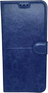 جراب حماية وش وضهر من الجلد متوافق مع هاتف Realme Note 60 بتصميم جديد و مميز بخامة عالية الجودة قابل للطي 3mara store أزرق