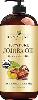 Sponsored Ad - Handcraft Jojoba Oil 16 fl. oz – 100% Pure & Natural Jojoba Oil for Skin, Face, and Hair – Deeply Moisturiz...