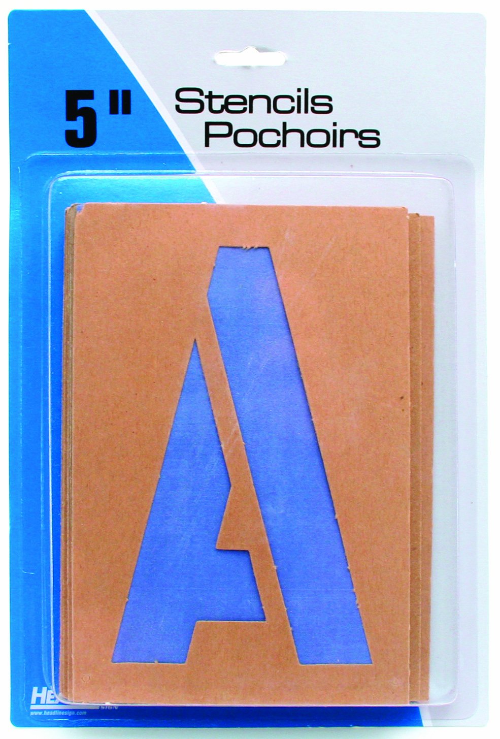 Headline Schablonen-Set, Kappen/Zahlen 13 cm (5 Zoll)