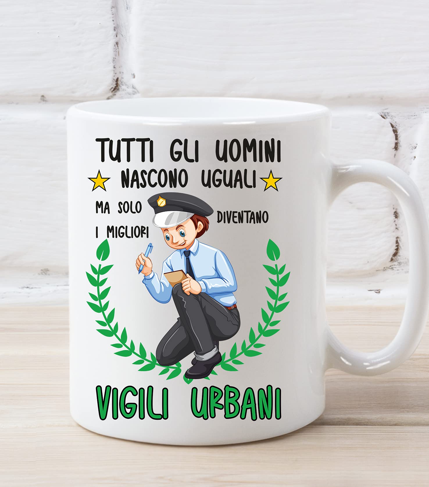 Tazza Personalizzata Per Capelli Biondi Con Scritta "Police Community Support Officer" – Idea Regalo - 2