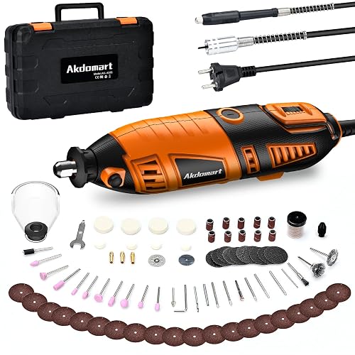 Bien choisir ses outils de bricolage sans se tromper 30 Akdomart Outils Rotatifs Multifonction, 200W Kit Outil Rotatif, outil multifonction