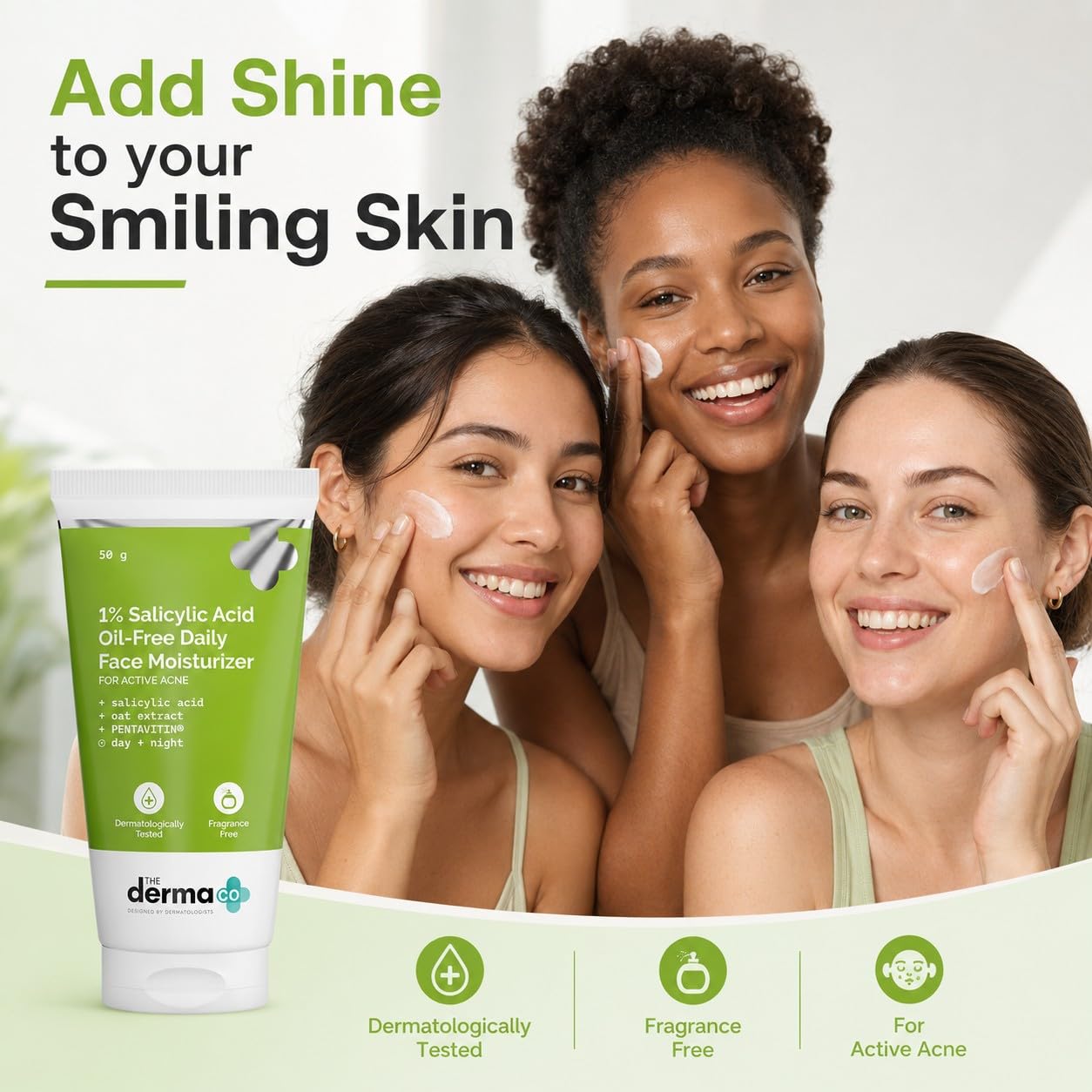Amazon.com: The Derma Co 1% Salicylic Acid Oil-Free Moisturizer