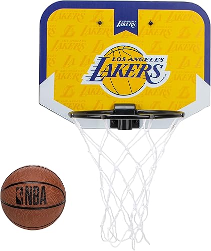 Miniatura 16 de Franklin Sports NBA Team - Aro de baloncesto sobre la puerta – Mini aro de baloncesto para niños con baloncesto – Aro de baloncesto para fanáticos
