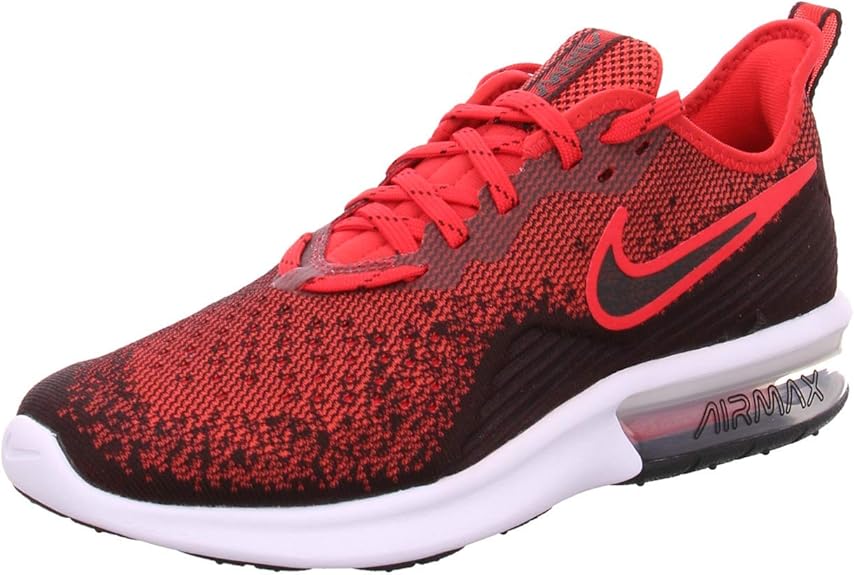 NIKE Air Max Sequent 4 Boys Sneaker, grey (wolf grey/red orbit-pure platinum 007) : Amazon.nl: Fashion