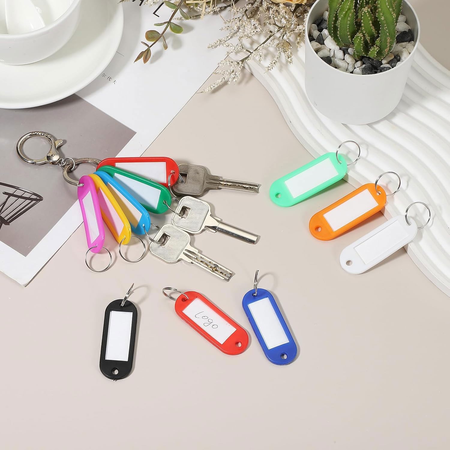 Amazon | SaveSooo タグ キーホルダー キータグ 名札 タグ