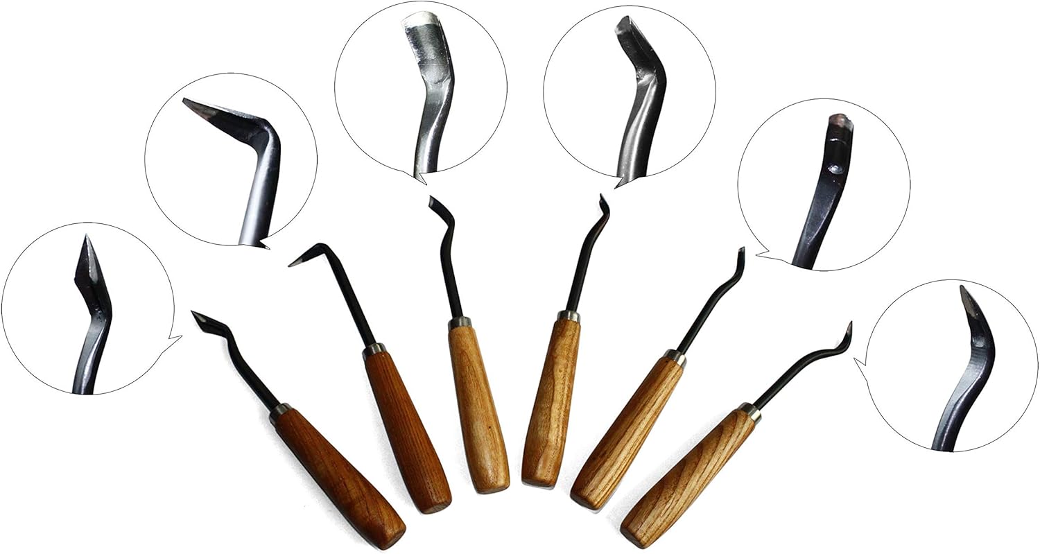 Ryuga CT-B 6PC Carving/Graving Tool Set