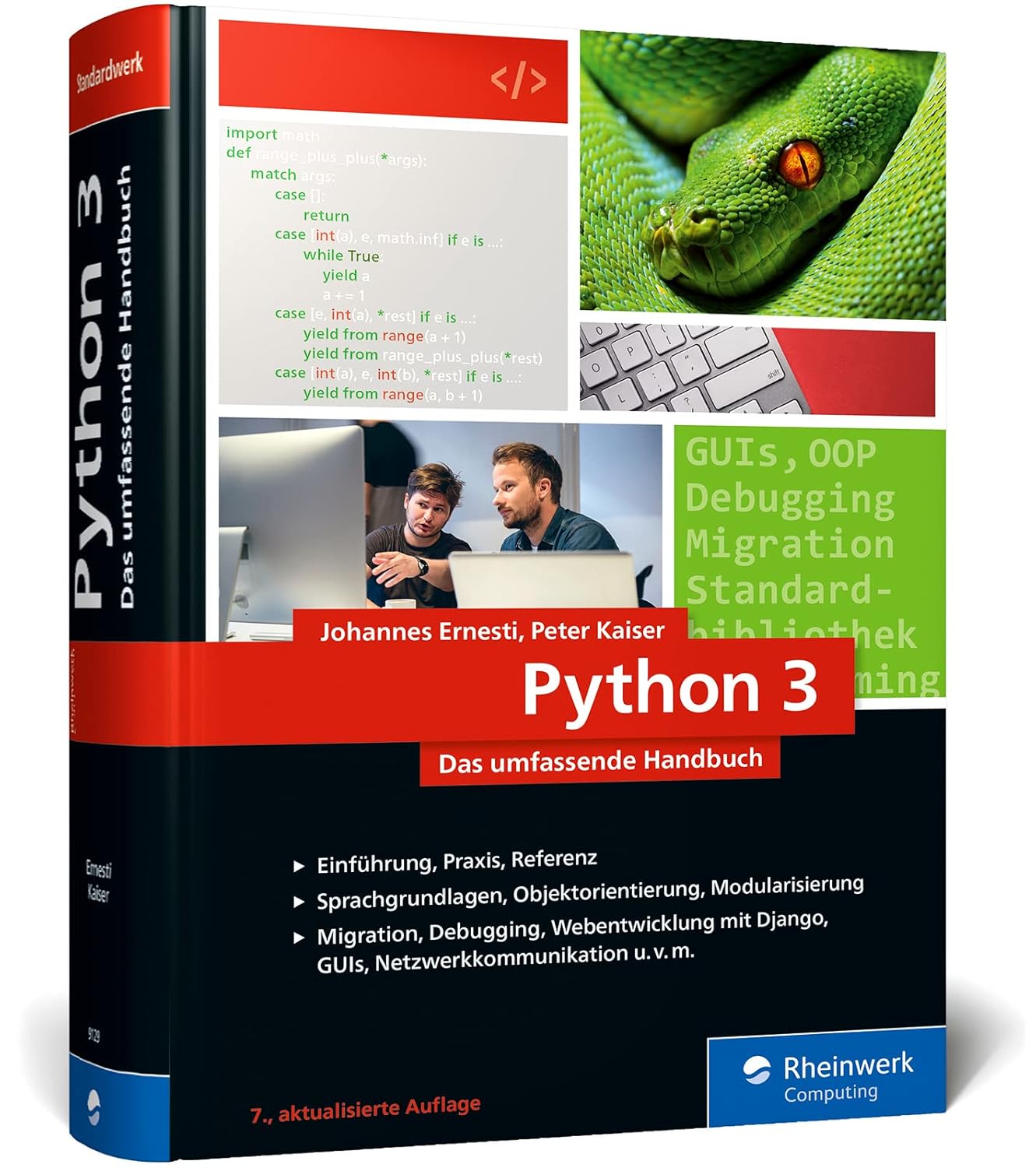 Python 3: Das umfassende Handbuch: Über 1.000 Seiten Sprachgrundlagen ...