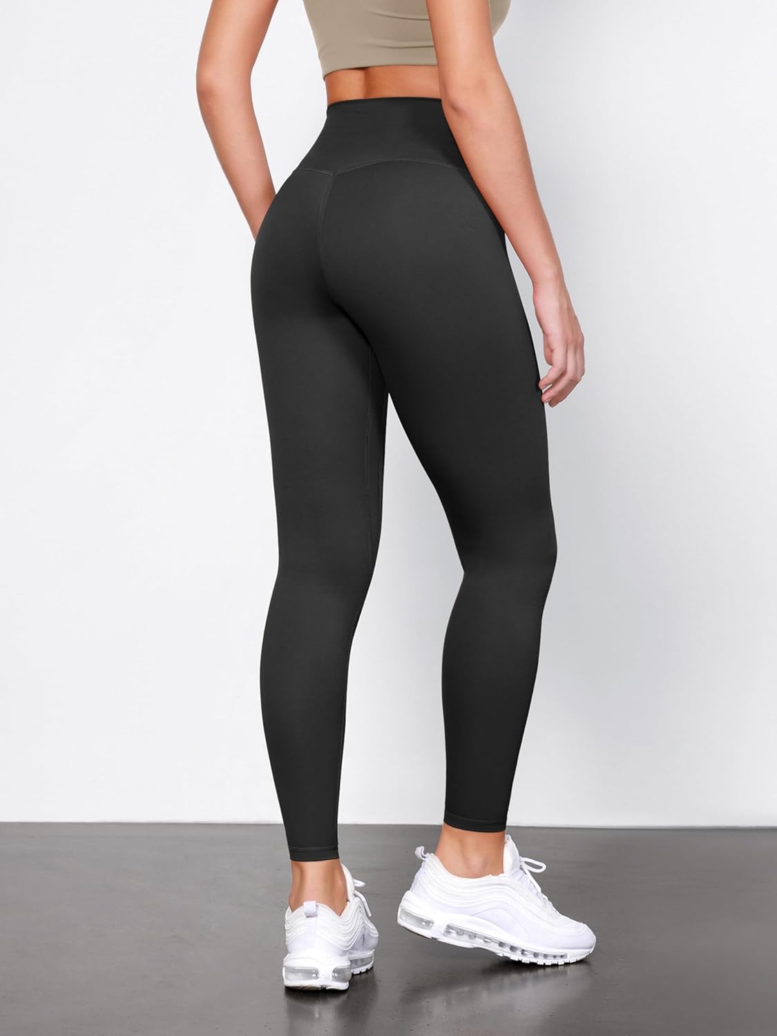 ODODOS Tummy Control Compression Leggings for Women, 25" / 28" High Waist Workout Running Yoga Pants - Image 3