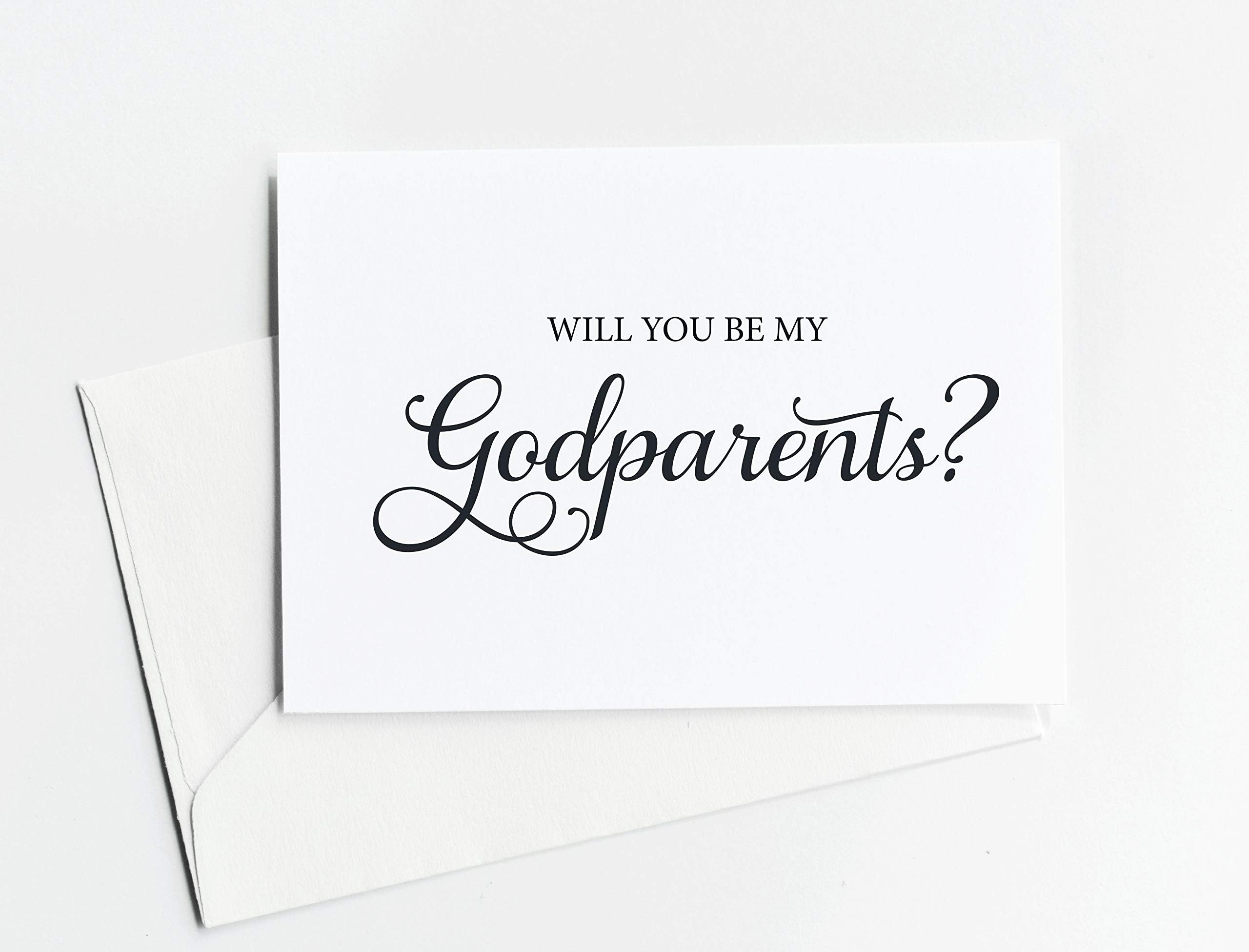 Will you be my Godparents? Godparent Card, Card for Godparents