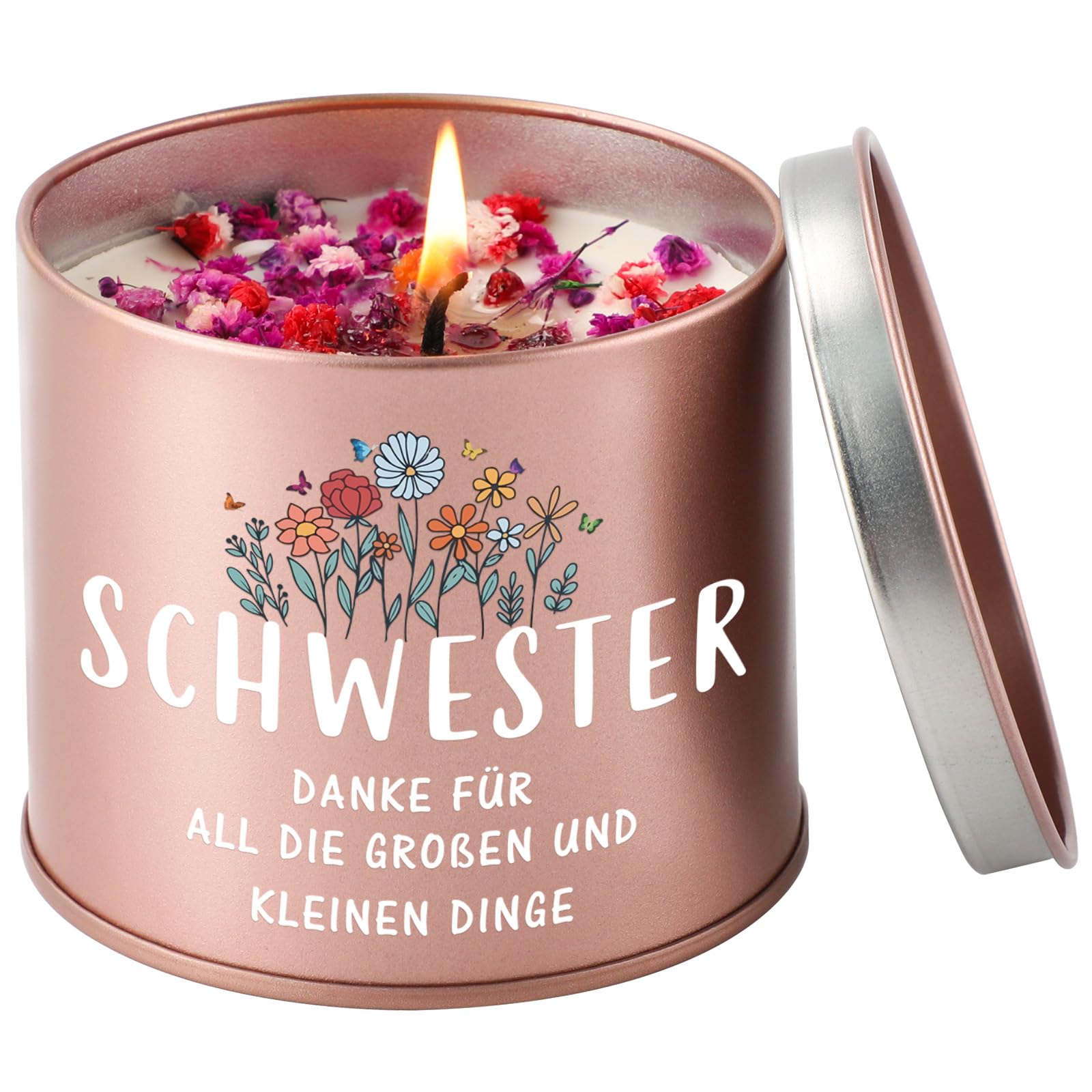 PRSTENLY Mama Oma 9oz Lavendel Duftkerze