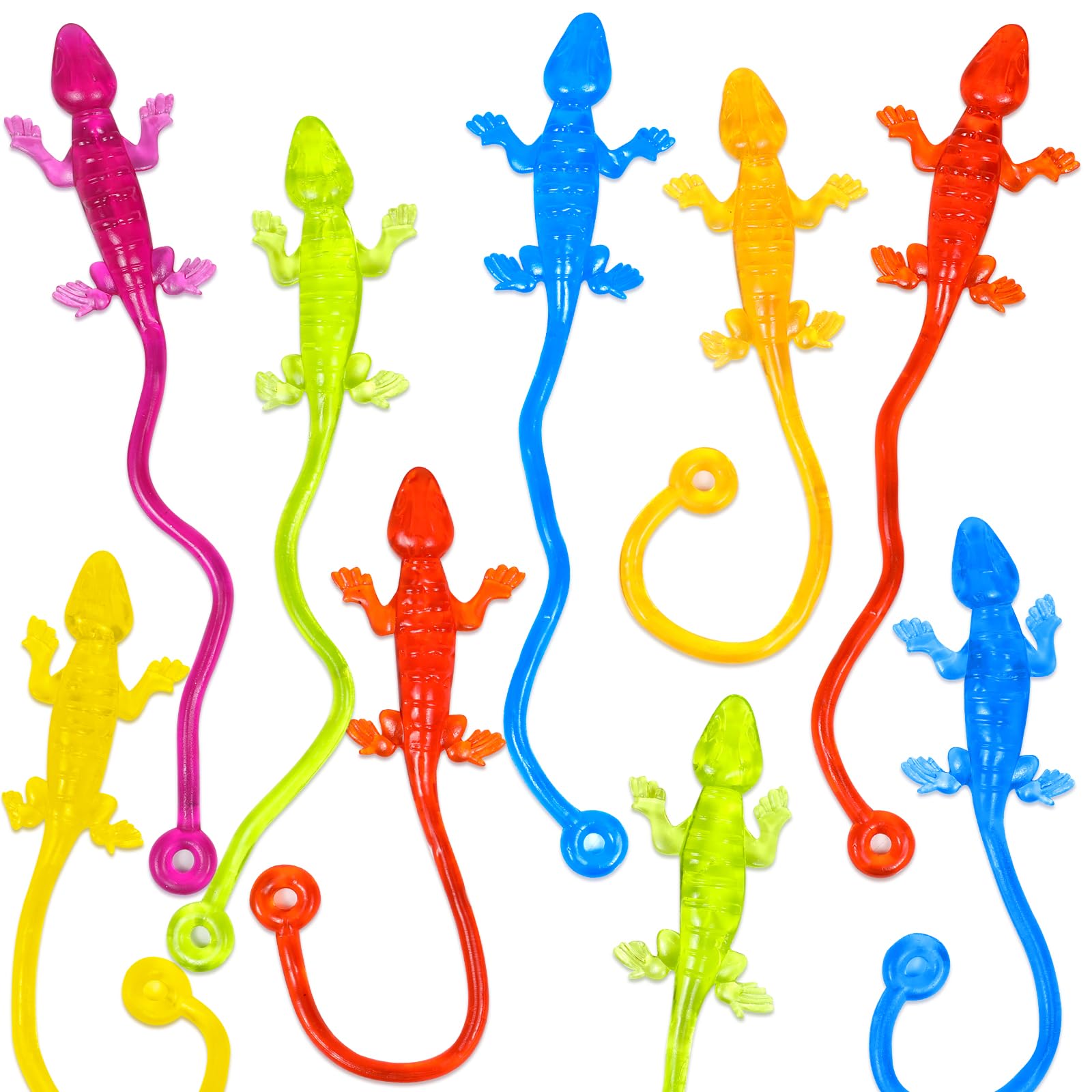 Amazon.co.jp: 粘着性のあるヤモリのおもちゃ30個。パーティー記念品