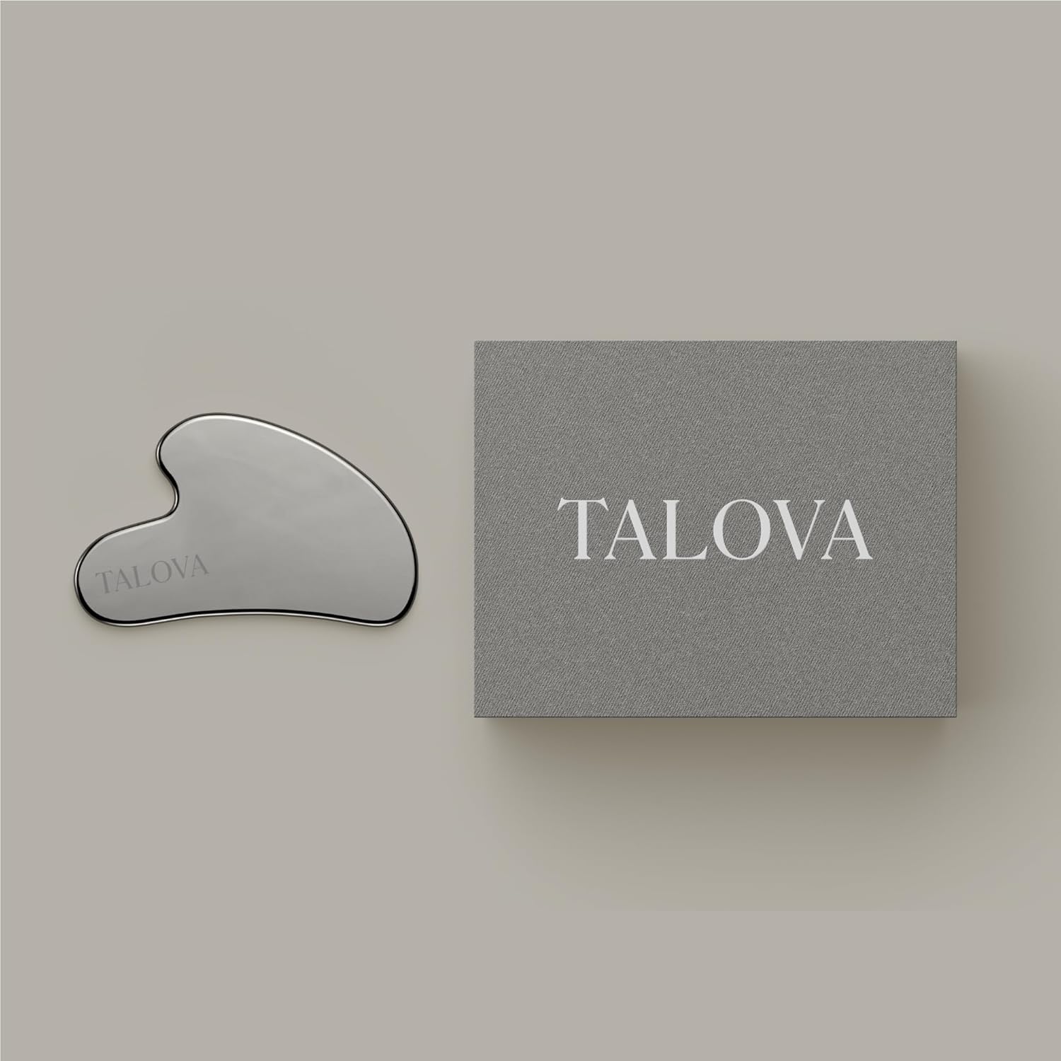 304-Grade Stainless Steel Gua Sha Facial Tool, Easing Facial Tension, Massage and Sculpting Tool for Face and Body, Encourage Lymphatic Drainage, Jawline Sculptor, Skin Care Gift - Image 6